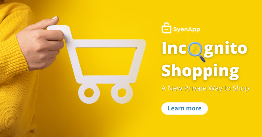 Incognito shopping